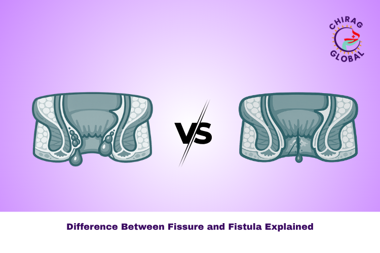 Difference Between Fissure and Fistula
